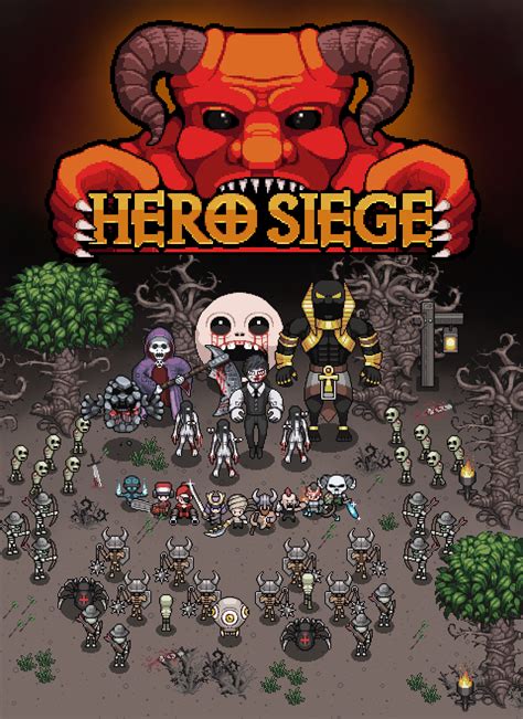 Annihilate hordes of enemies, grow your talent tree, grind better loot and explore up to 7 Acts enhanced with beautiful Pixel Art graphics This game offers countless hours of gameplay and up to 4 player online multiplayer. . Hero siege
